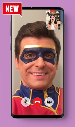 Captain Henry Fake Call Voice And Video Call Screenshot 2