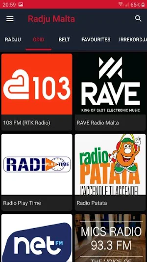 Radju Malta - Malta Radio Stations Screenshot 1