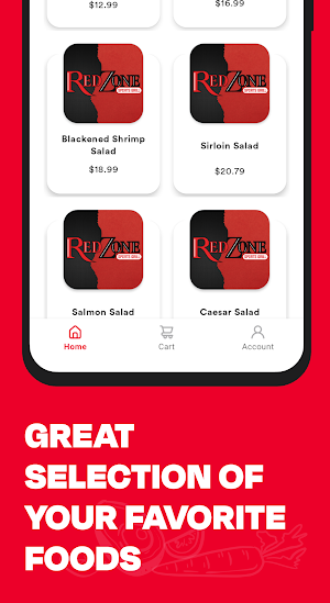 Red Zone Sports Grill Screenshot 2