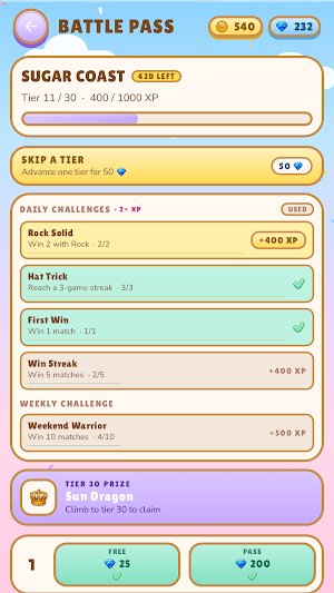 Gingerbread Gambit: RPS Screenshot 1