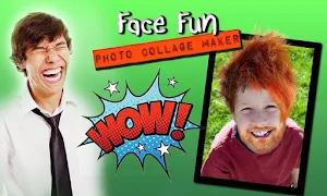 Face Fun - Photo Collage Gold Screenshot 3