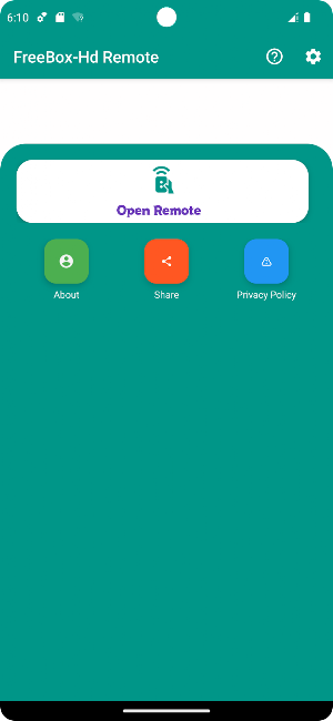 Remote Control for FreeBox Hd Screenshot 0