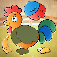 Toddler Kids puzzle - Animals