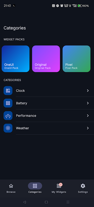 AllWidgets-Pixel Nothing OneUI Screenshot 3