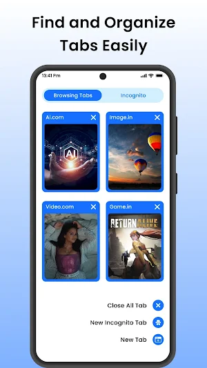 Safe Internet Web Browser Screenshot 2