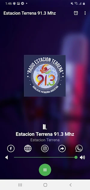 Radio Estacion Terrena Bariloche Screenshot 1