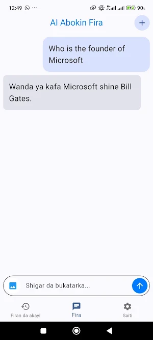 Matambayi: Hausa AI Screenshot 2