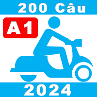 200 câu lý thuyết xe máy A1