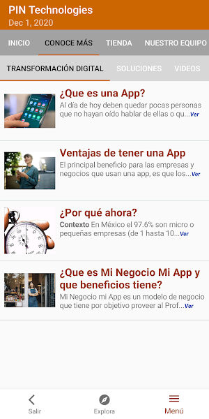 PIN Technologies Screenshot 2