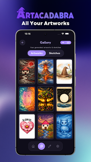 Artacadabra: Sketch to AI Art Screenshot 1