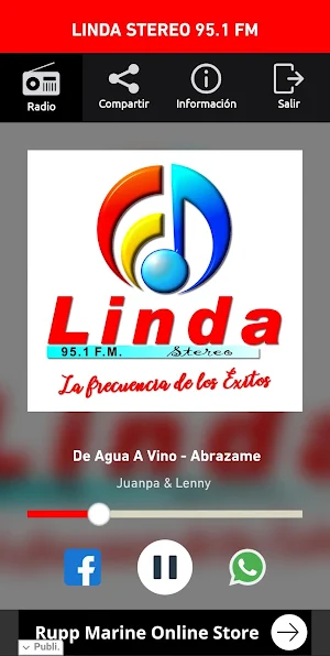 Linda Stereo 95.1 FM Screenshot 0