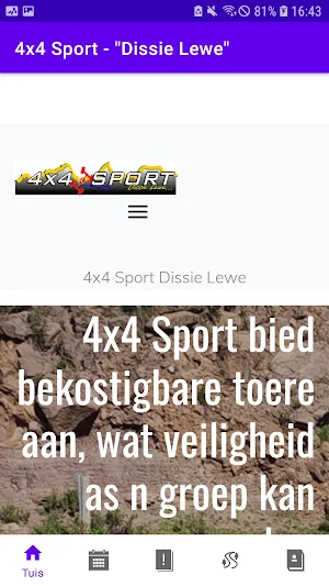 4x4 Sport Screenshot 0