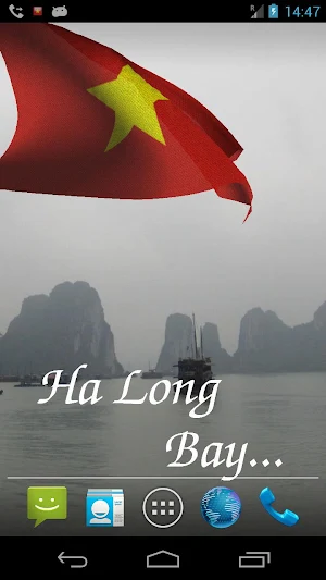 Vietnam Flag Live Wallpaper Screenshot 2