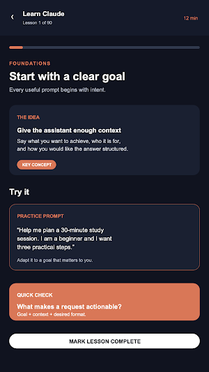 Learn Claude 90 Days Course Screenshot 1