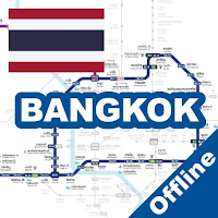 Bangkok MRT BTS Sky Train Map