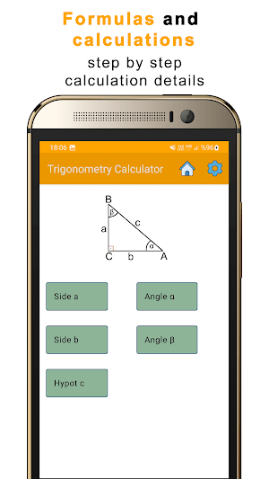 Trigonometric Calculator Screenshot 1