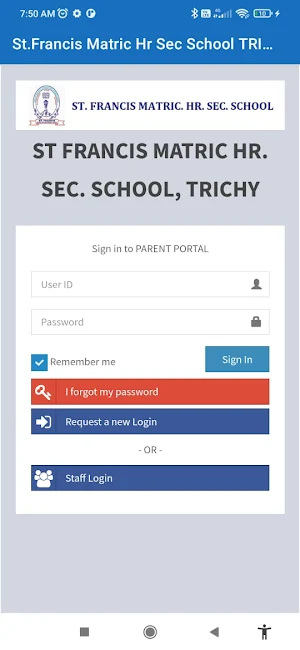 St. Francis School - Trichy Screenshot 0
