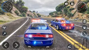 US Police Prado Car Chase Game Screenshot 0