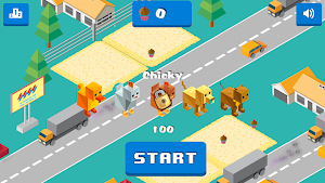 Crossy Road Pet Animal Screenshot 0