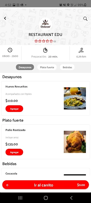 Delivery App Suministros Screenshot 1