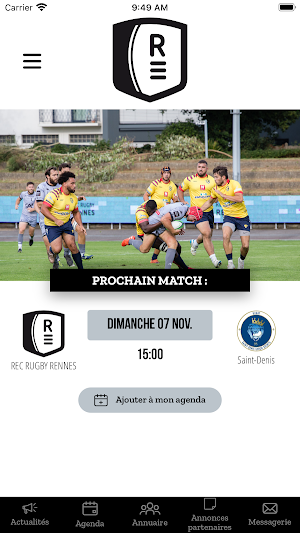 Rennes Rugby Business Club Screenshot 2