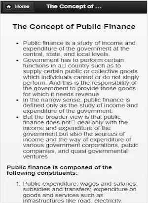 Public Finance Screenshot 2