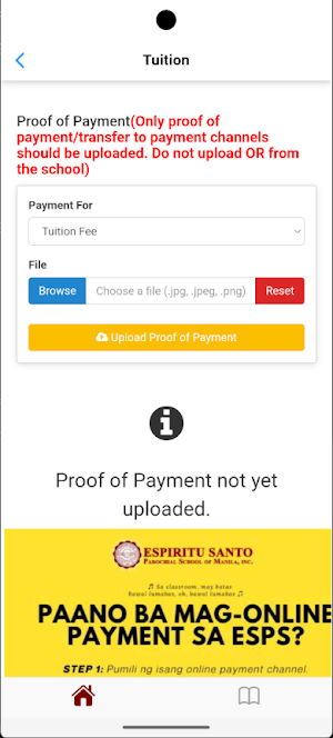 ESPS Mobile Portal Screenshot 3
