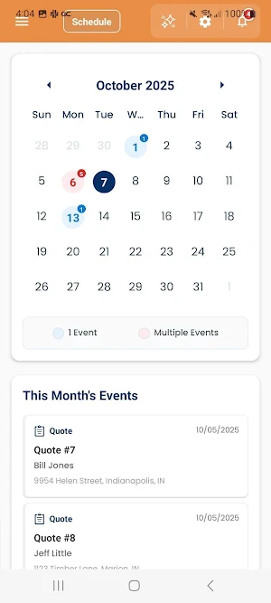 Cloud Job Manager Screenshot 2