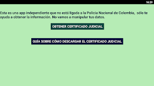 Certificado Judicial Screenshot 3