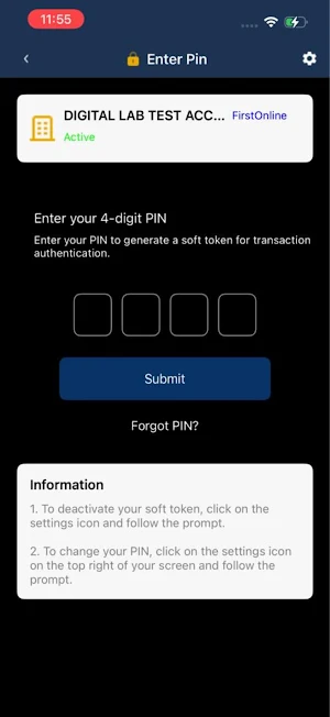 FirstToken Corporate Screenshot 0