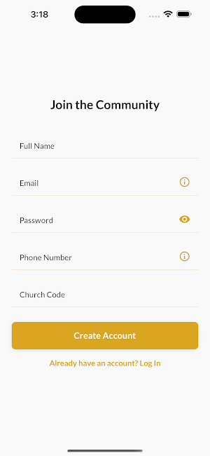 ChurchBridge Screenshot 1