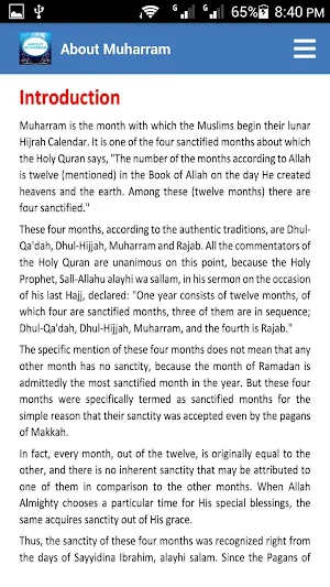 About Muharram Screenshot 1