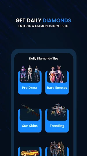 FFF Diamonds - Diamond Guide Screenshot 1
