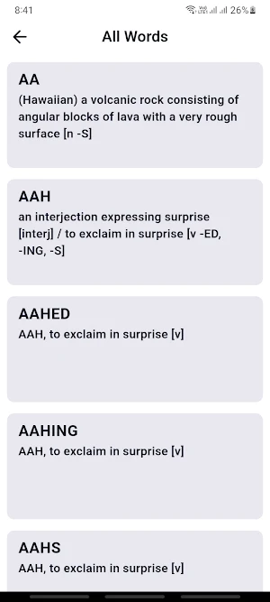 Scrabble Assist - Companion Screenshot 1