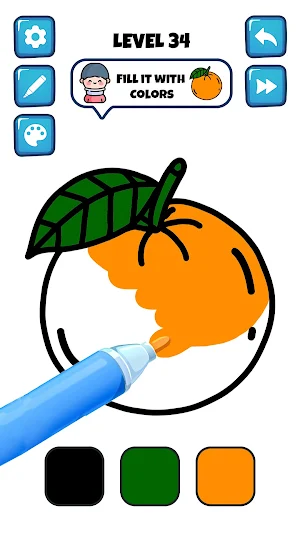 Color ASMR Paint Coloring Game Screenshot 2