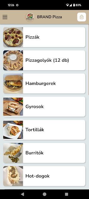 BRAND Pizza Screenshot 0