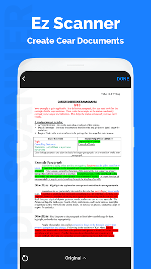 Camera  - Scanner : Page Scann Screenshot 2