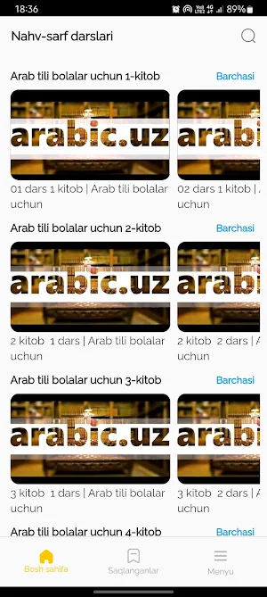 Arabic.uz media Screenshot 0