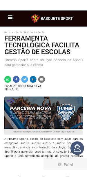Fitcamp Sports BR Screenshot 2