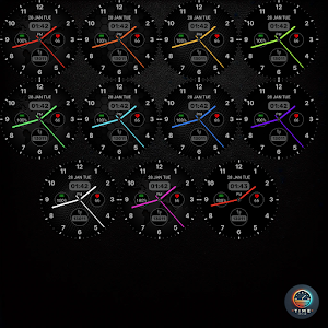 Engraved Time - watch face Screenshot 2