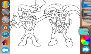 Digital Kircus : Coloring Game Screenshot 1
