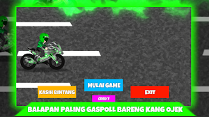 Kang ojek balapan drag motor r Screenshot 0