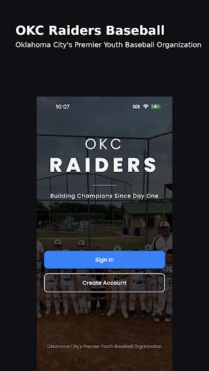 OKC Raiders Baseball Screenshot 3