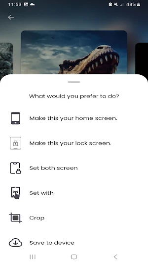 Dinosaur Wallpaper HD Screenshot 2