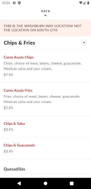 Jalapenos Taco Shop Screenshot 2