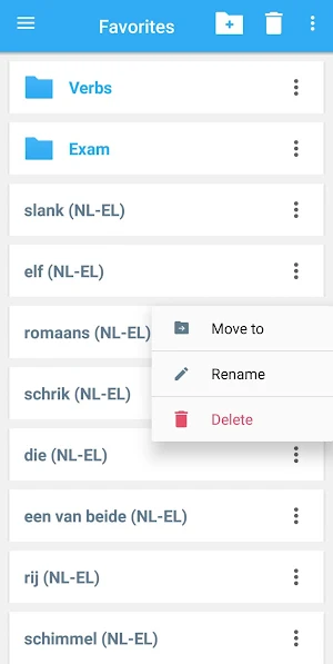 Collins Greek-Dutch Dictionary Screenshot 3