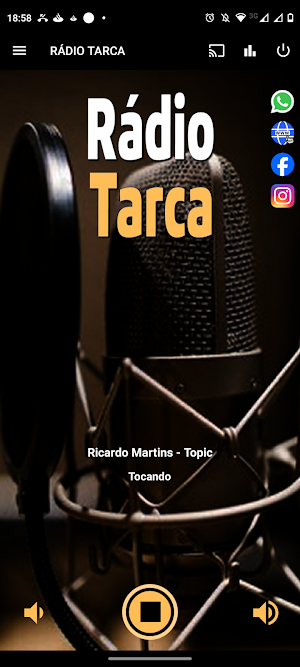 Rádio Tarca Screenshot 2