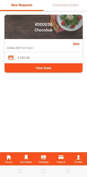 SpotnEats – Delivery Partner App Screenshot 2