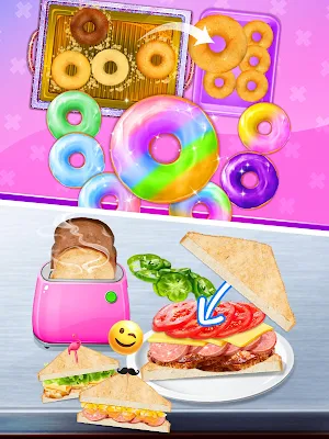School Lunch Food - Lunch Box Screenshot 1