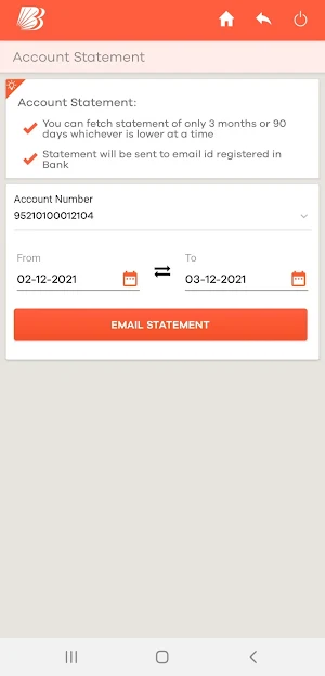 Baroda M-Connect (Botswana) Screenshot 1